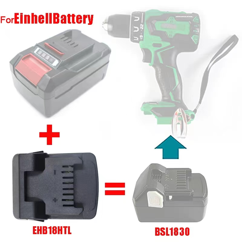 Power Tools Hitachi - Ehb18htl adaptador conversor para einhell 18v
