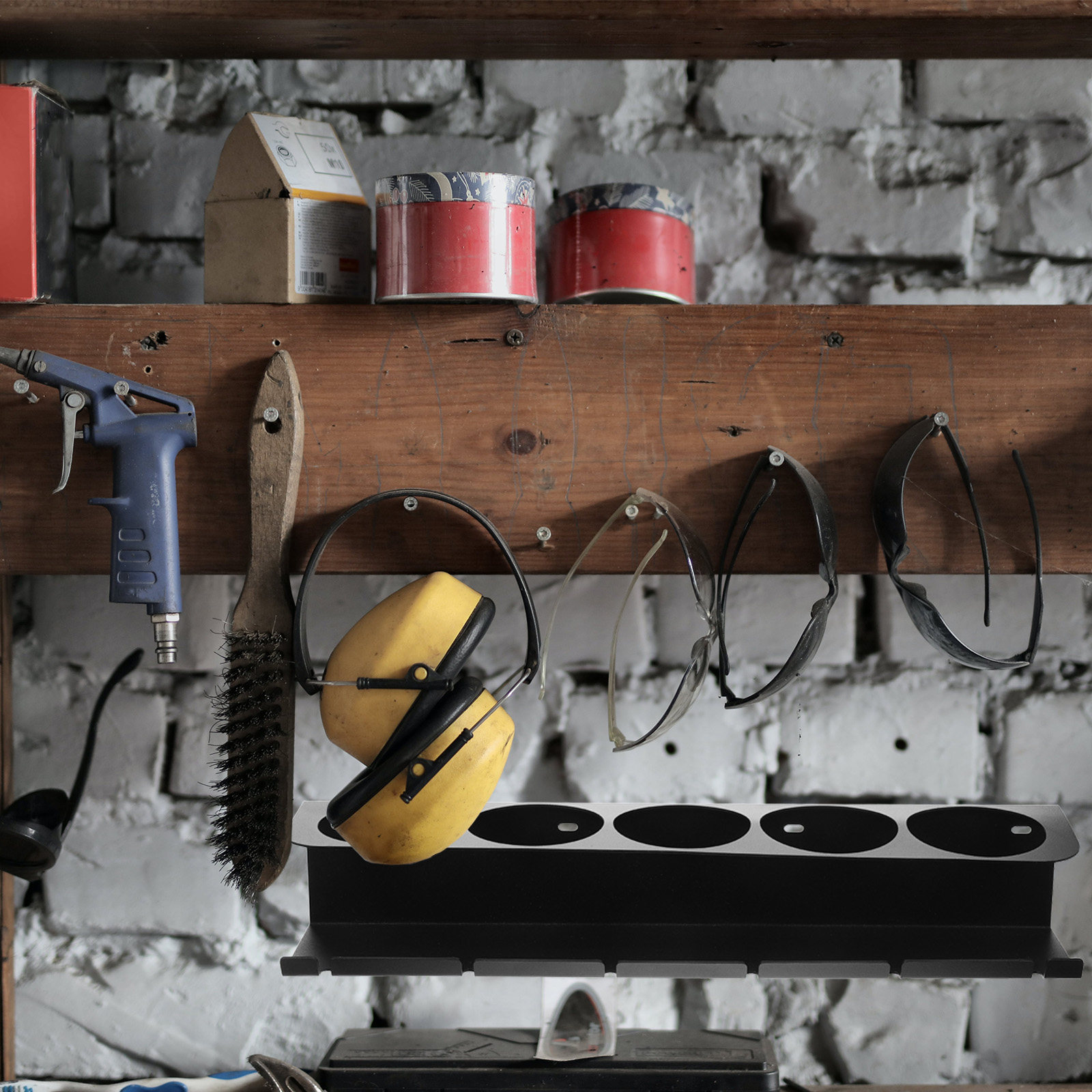 Power Tools Storage - Organizador de Ferramentas Elétricas para Parede,