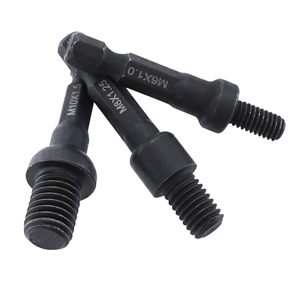 Power Tools Excel - 3 pçs adaptador de soquete m6/m8/m10