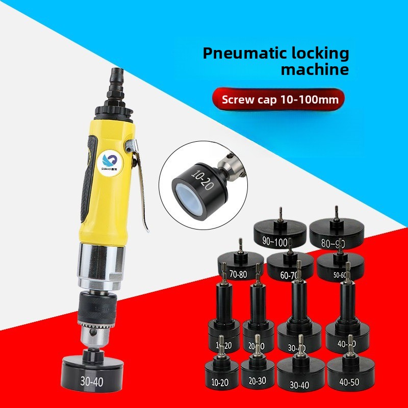 Power Tools Pneumatic - Máquina de Fechar Tampas, Equipamento de