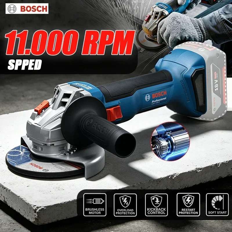 Power Tools Professional - Esmerilhadeira Angular Sem Fio BOSCH GWS
