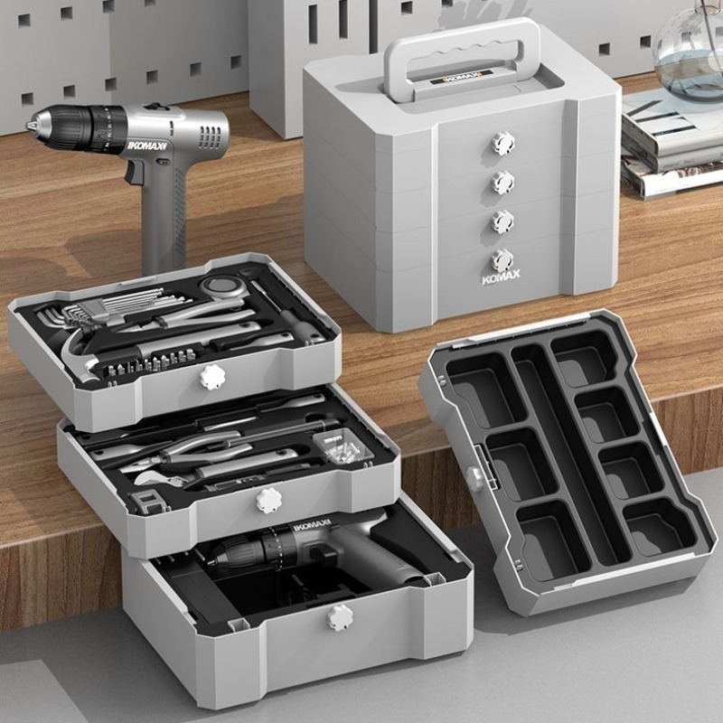 Power Tools Portable - Conjunto Profissional de Ferramentas Elétricas para