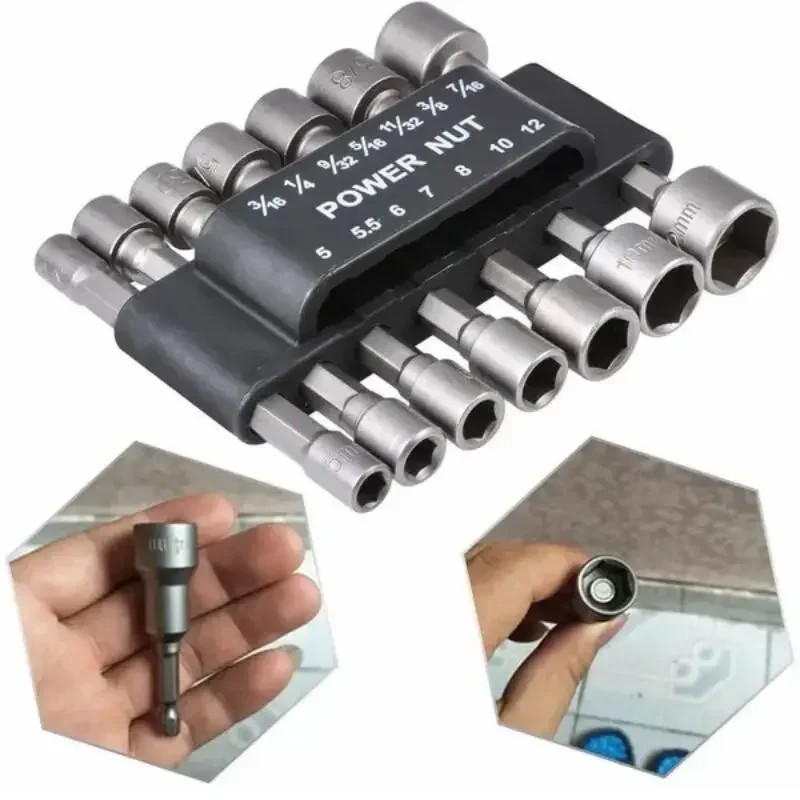 Power Tools Pneumatic - 9/14 pçs conjunto chave de soquete