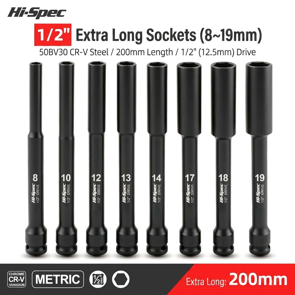 Soquete de Impacto Extra Longo - Power Tools Pneumatic avaliação e preço