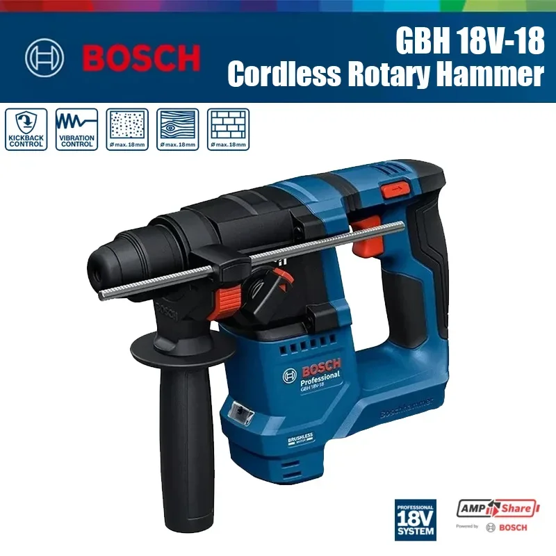 Furadeira Rotativa Sem Fio Bos - Hammer Drill Sds avaliação e preço