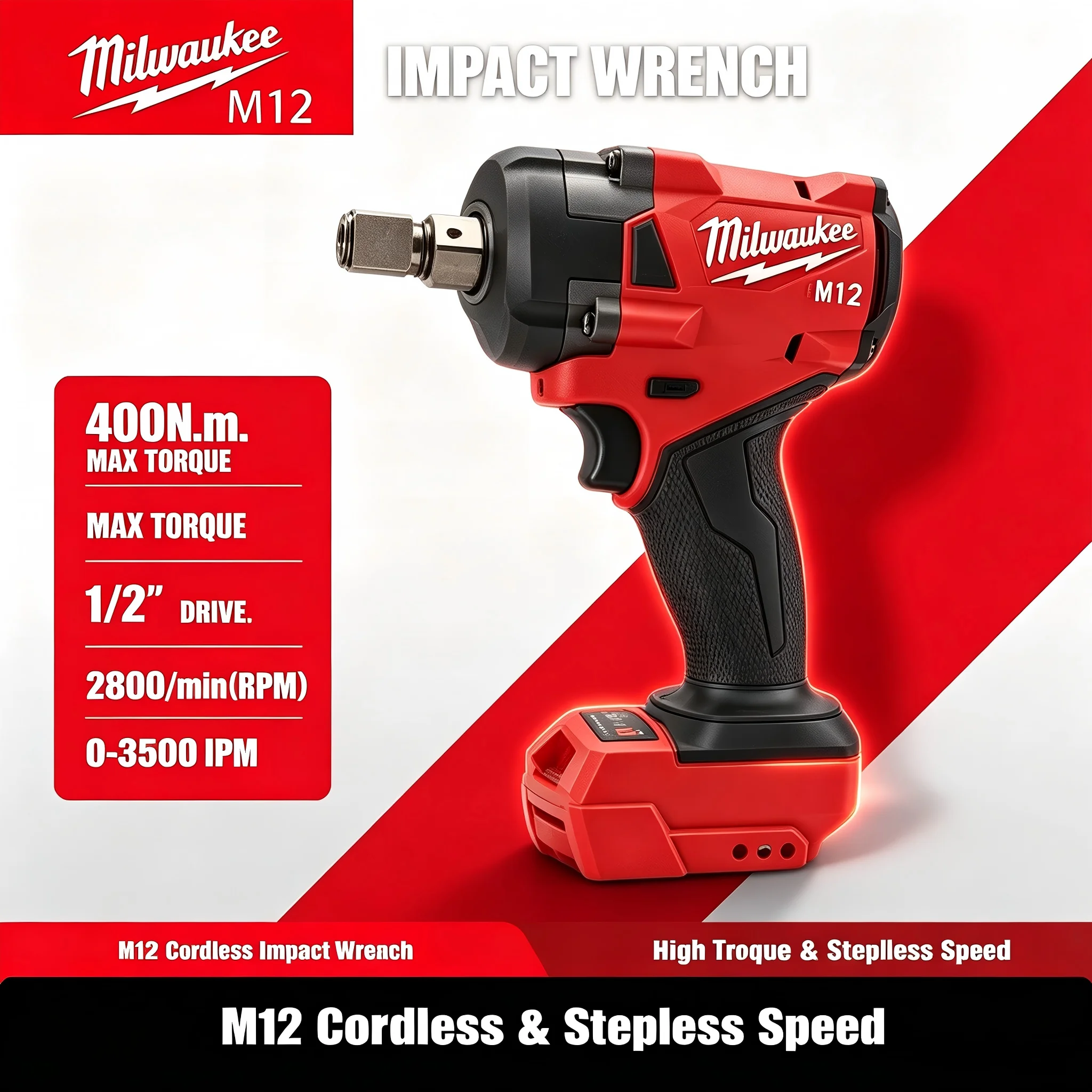 Chave de Impacto Elétrica Sem  - Milwaukee Drill M12 Fuel avaliação e preço