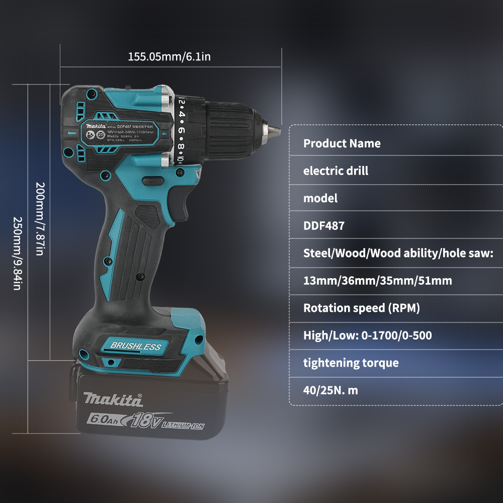Furadeira sem fio 18V sem esco - Power Tools Excel avaliação e preço