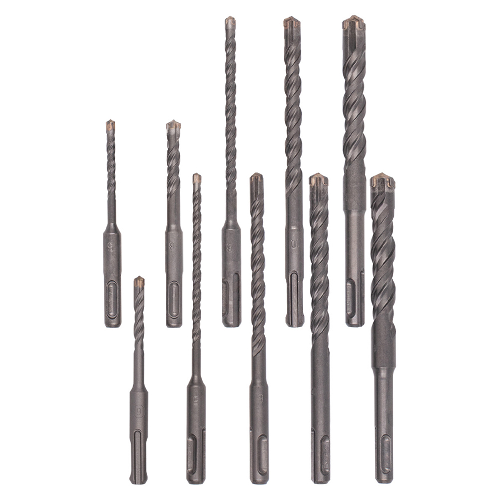 10 Peças Brocas SDS Plus para  - Hammer Drill Sds avaliação e preço
