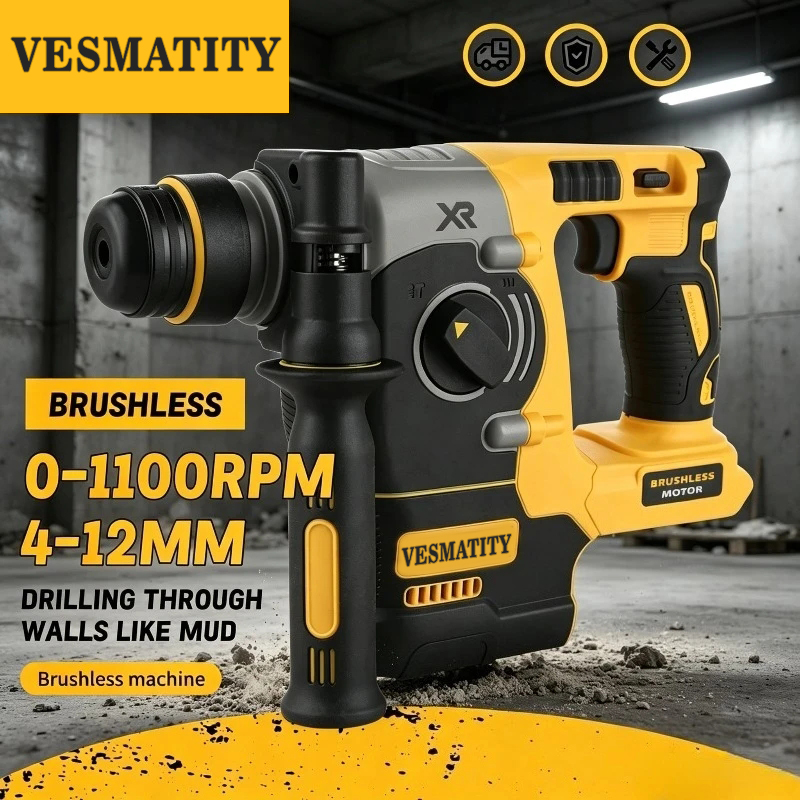 Furadeira de Impacto MAX Brush - Hammer Drill Sds avaliação e preço
