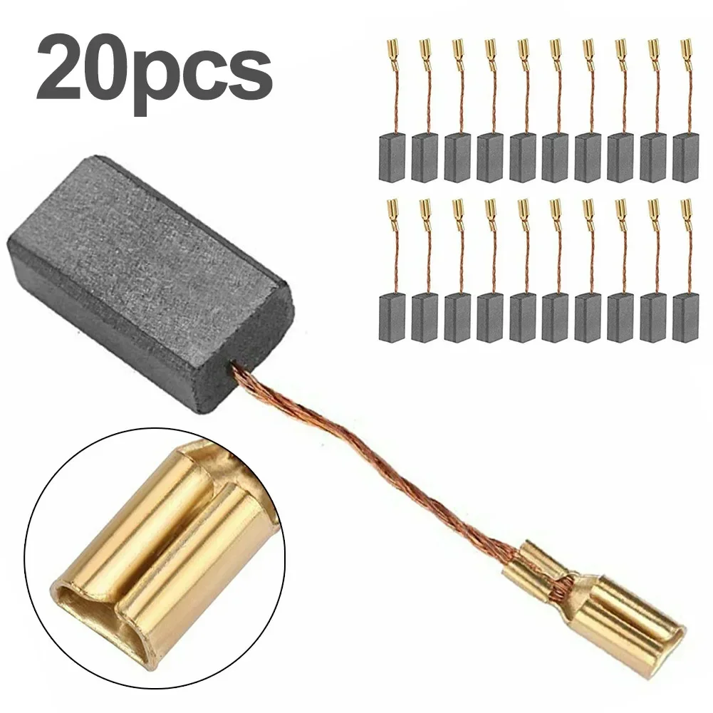 20 peças 15mmx8mmx5mm escovas  - Power Tools Hitachi avaliação e preço