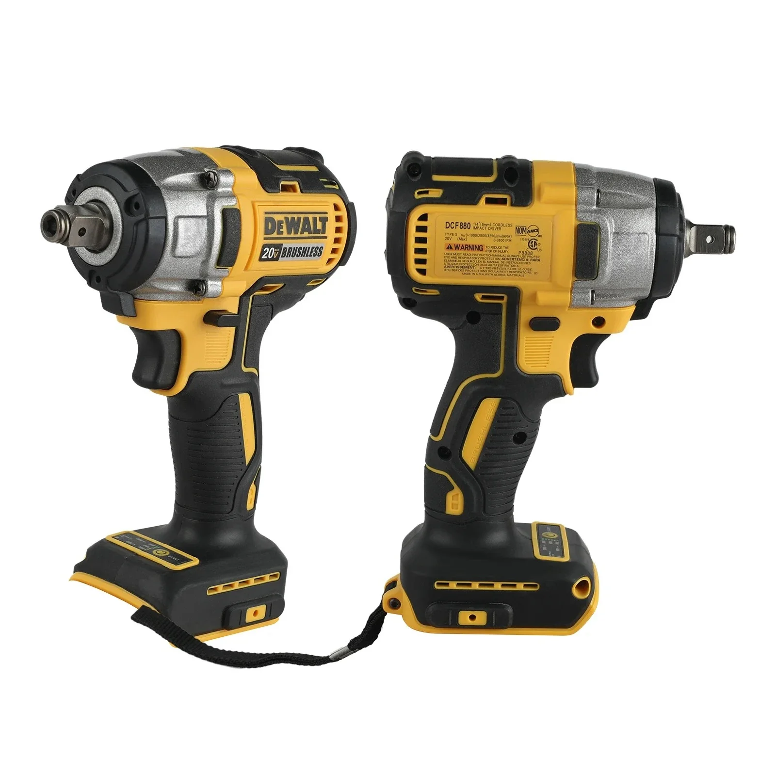 Para a chave de impacto sem es - Dewalt Power Tools Xr avaliação e preço