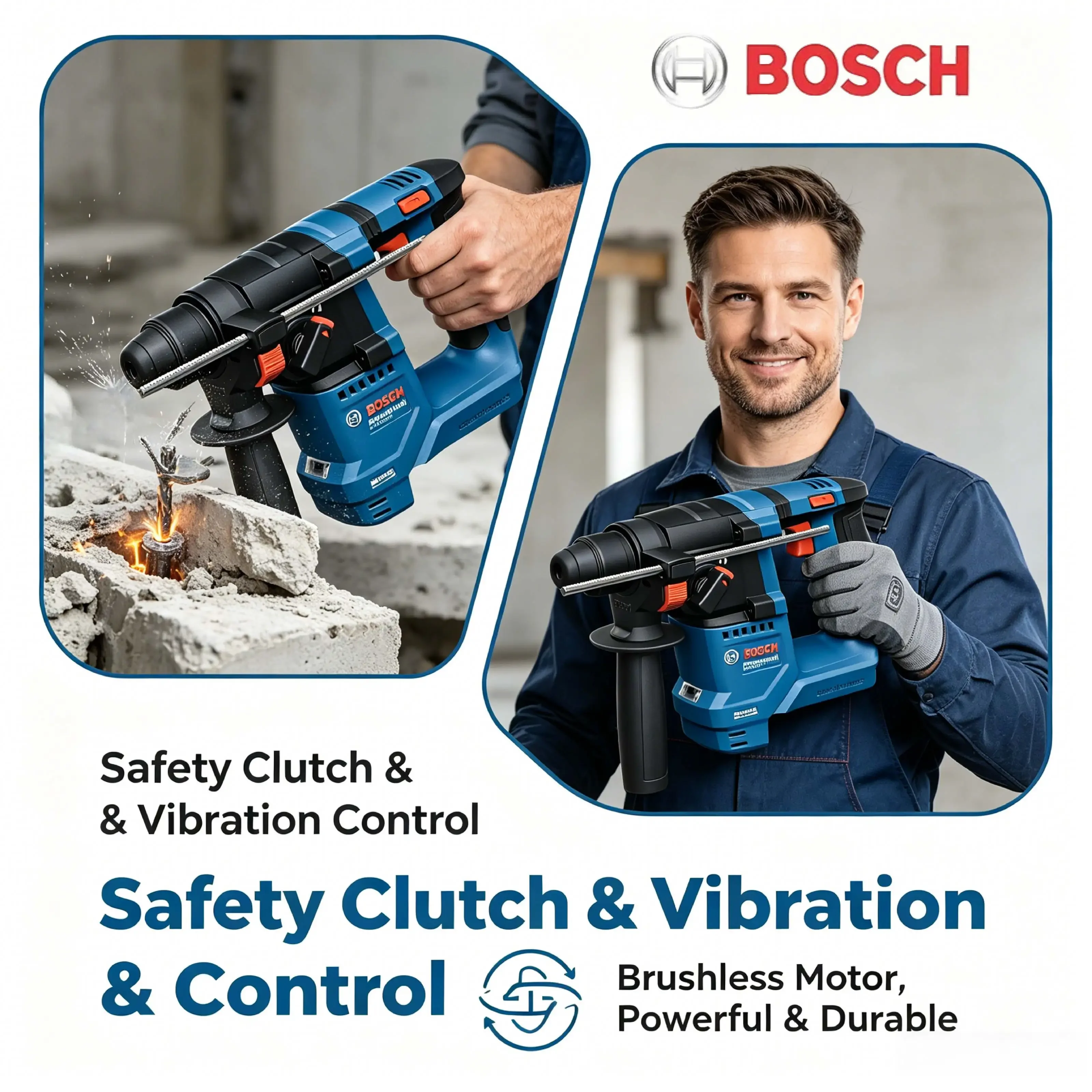 Martelo Rotativo Sem Fio Bosch - Hammer Drill Sds avaliação e preço
