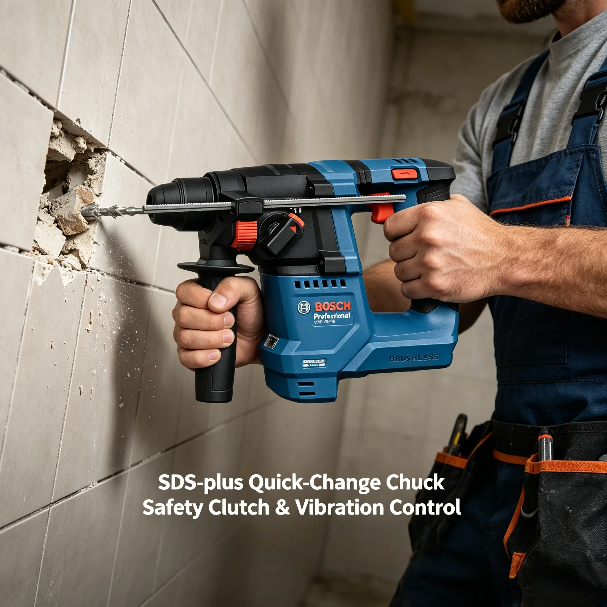 Martelo Rotativo Sem Fio Bosch - Hammer Drill Sds avaliação e preço
