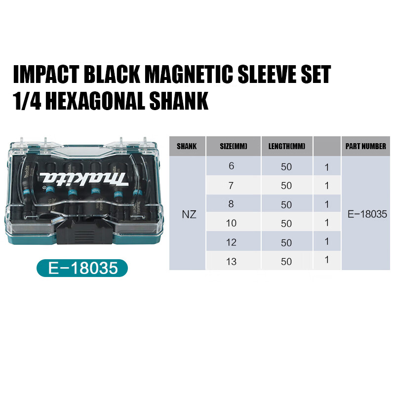 Makita E-18035 IMPACT BLACK So - Power Tools Nz avaliação e preço